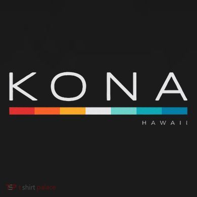 Kona Hawaii Hi Retro Design Bucket Hat