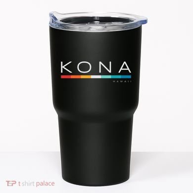 Kona Hawaii Hi Retro Design Tumbler
