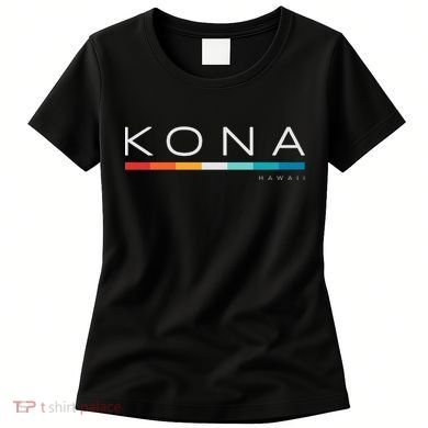 Kona Hawaii Hi Retro Design Women's T-Shirt