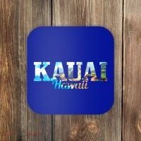 Kauai Hawaii Hawaii Hawaii Islands Surfing Surfer Gift Great Gift Coaster thumb 0