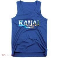 Kauai Hawaii Hawaii Hawaii Islands Surfing Surfer Gift Great Gift Tank Top thumb 0