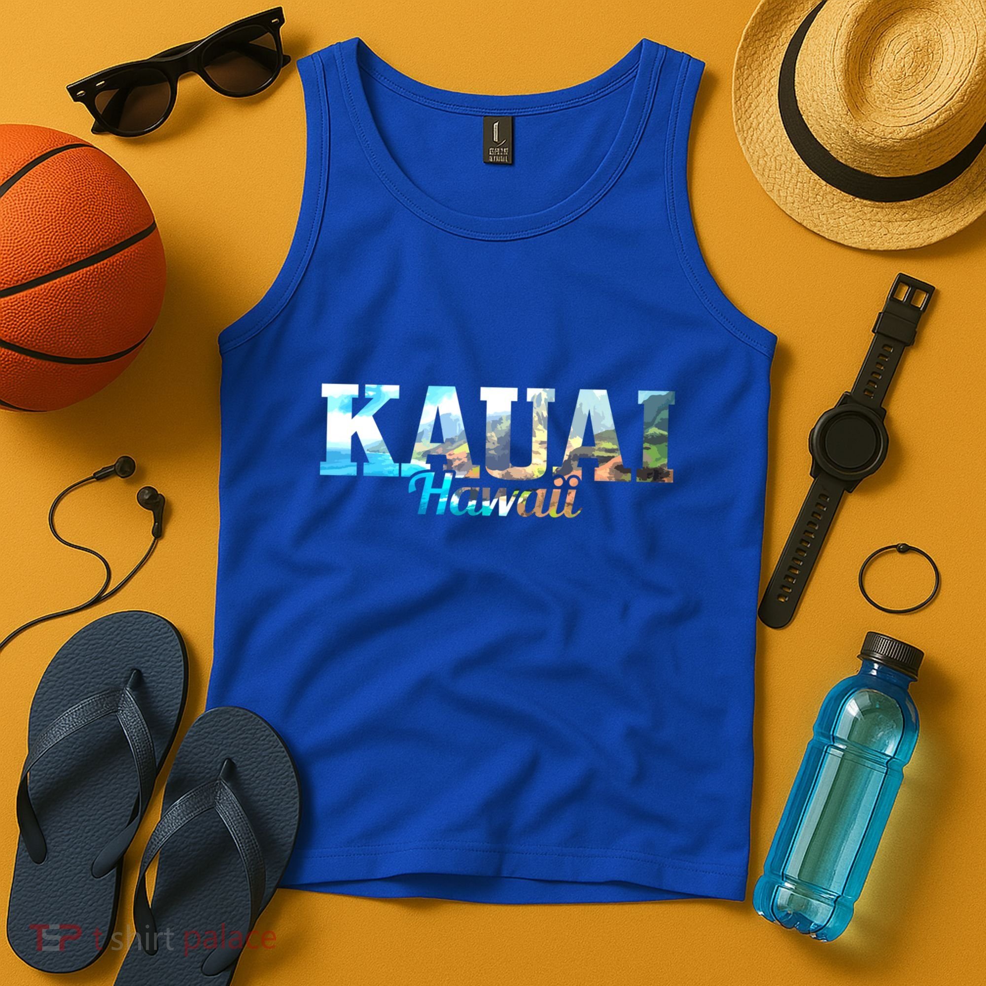 Kauai Hawaii Hawaii Hawaii Islands Surfing Surfer Gift Great Gift Tank Top
