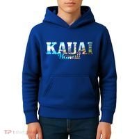 Kauai Hawaii Hawaii Hawaii Islands Surfing Surfer Gift Great Gift Kids Hoodie thumb 4