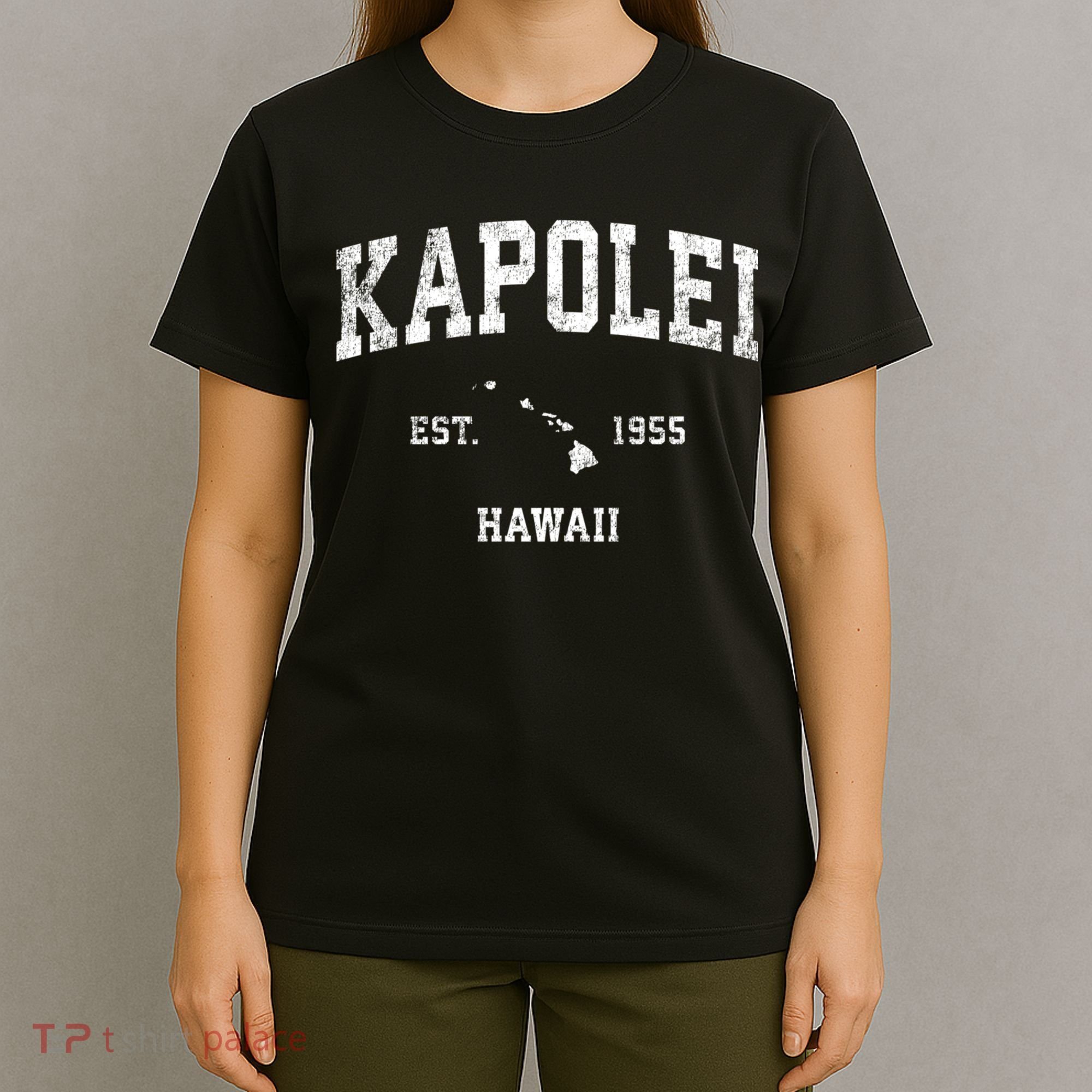 Kapolei Hawaii Hi Vintage Athletic Sports T-Shirt