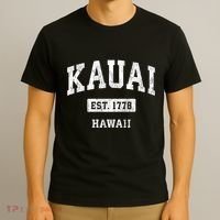 Kauai Hawaii Hi Vintage Sports Established T-Shirt thumb 3