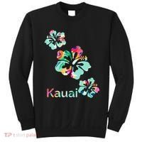 Kauai Hawaii Hawaiian Hibiscus Flowers Sweatshirt thumb 0
