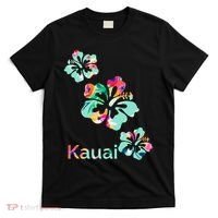 Kauai Hawaii Hawaiian Hibiscus Flowers T-Shirt thumb 0