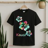 Kauai Hawaii Hawaiian Hibiscus Flowers T-Shirt thumb 2