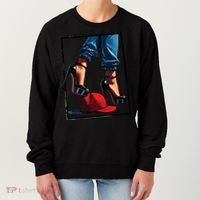 Kamala Harris Heels Stepping On Maga Hat Women's Sweatshirt thumb 0