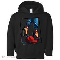 Kamala Harris Heels Stepping On Maga Hat Toddler Hoodie thumb 0