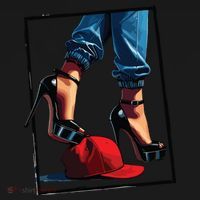 Kamala Harris Heels Stepping On Maga Hat Toddler Hoodie thumb 2