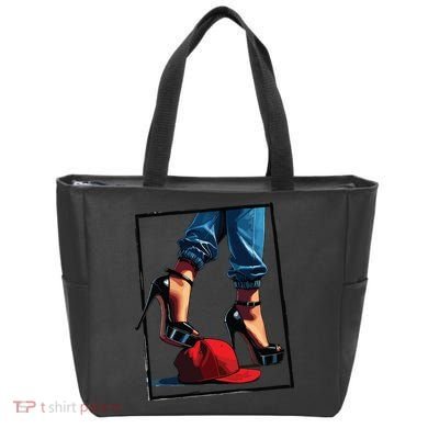 Kamala Harris Heels Stepping On Maga Hat Tote Bag