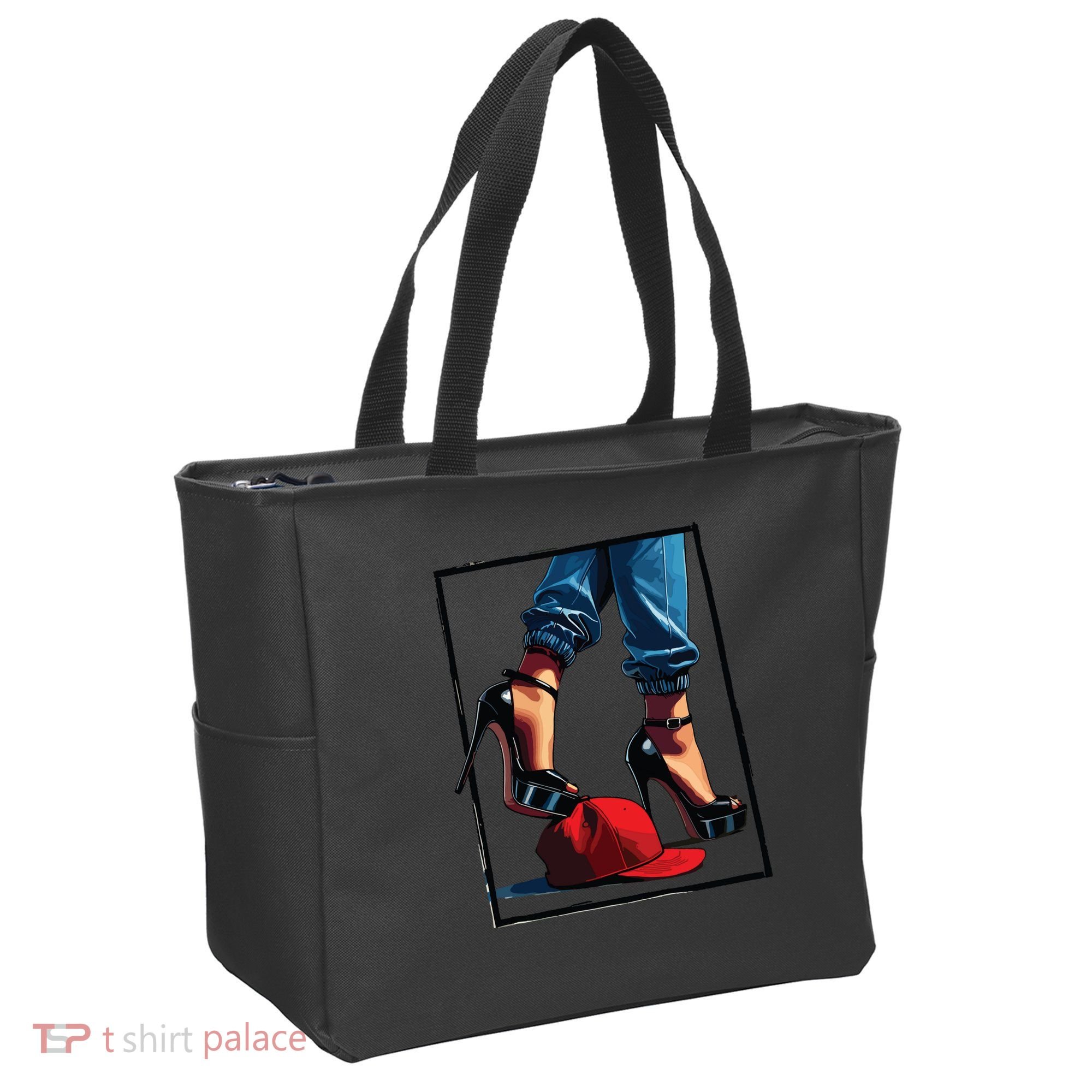 Kamala Harris Heels Stepping On Maga Hat Tote Bag