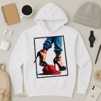 Kamala Harris Heels Stepping On Maga Hat Hoodie thumb 3
