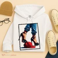 Kamala Harris Heels Stepping On Maga Hat Hoodie thumb 4