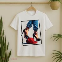 Kamala Harris Heels Stepping On Maga Hat T-Shirt thumb 2