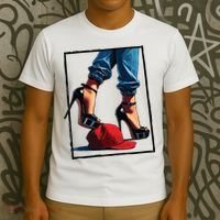 Kamala Harris Heels Stepping On Maga Hat T-Shirt thumb 3