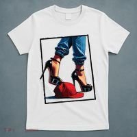 Kamala Harris Heels Stepping On Maga Hat T-Shirt thumb 5