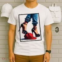 Kamala Harris Heels Stepping On Maga Hat T-Shirt thumb 6