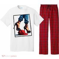 Kamala Harris Heels Stepping On Maga Hat Pajama Set thumb 0