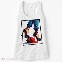 Kamala Harris Heels Stepping On Maga Hat Women's Tank Top thumb 0