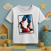 Kamala Harris Heels Stepping On Maga Hat Toddler T-Shirt thumb 3