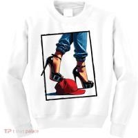 Kamala Harris Heels Stepping On Maga Hat Kids Sweatshirt thumb 0