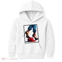 Kamala Harris Heels Stepping On Maga Hat Kids Hoodie thumb 0