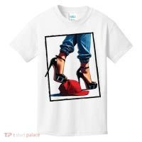 Kamala Harris Heels Stepping On Maga Hat Kids T-Shirt thumb 0