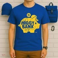 Kyle Higashioka Higgy Bank San Diego Baseball T-Shirt thumb 6