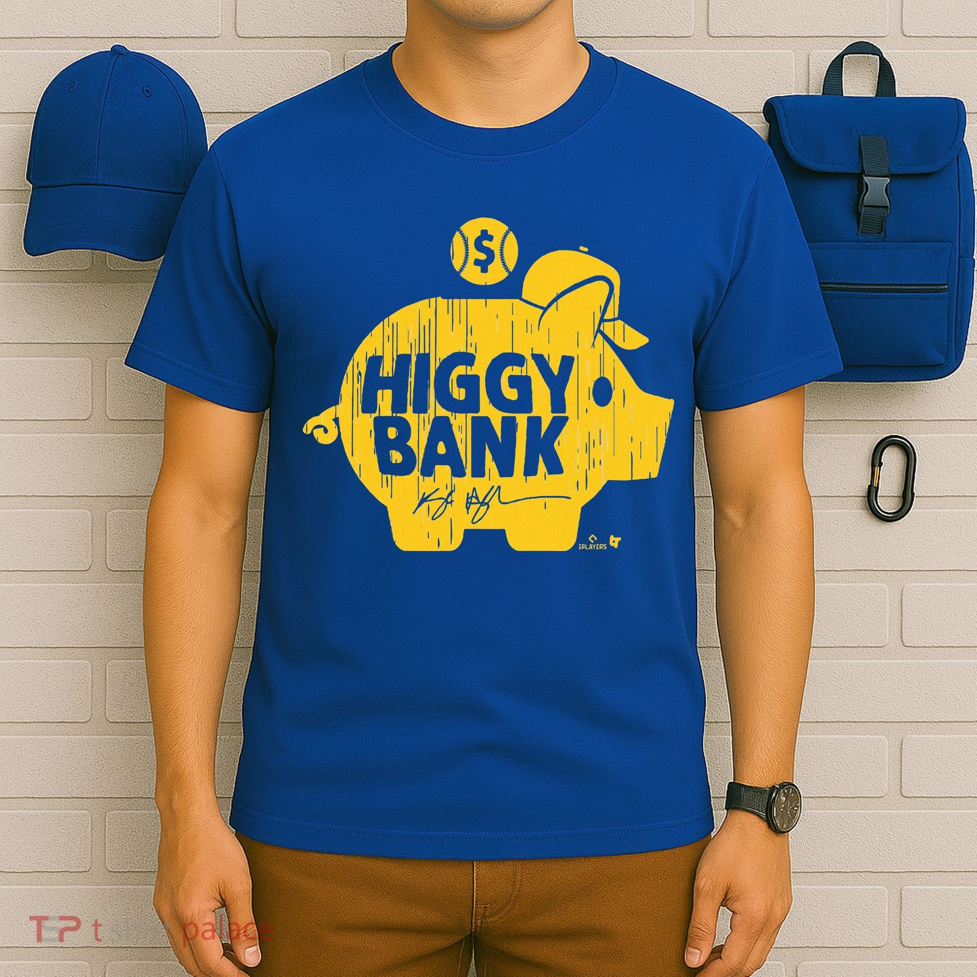 Kyle Higashioka Higgy Bank San Diego Baseball T-Shirt