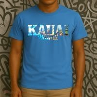 Kauai Hawaii Hawaiian Islands Surf Surfing Surfer Gift Cute Gift T-Shirt thumb 3