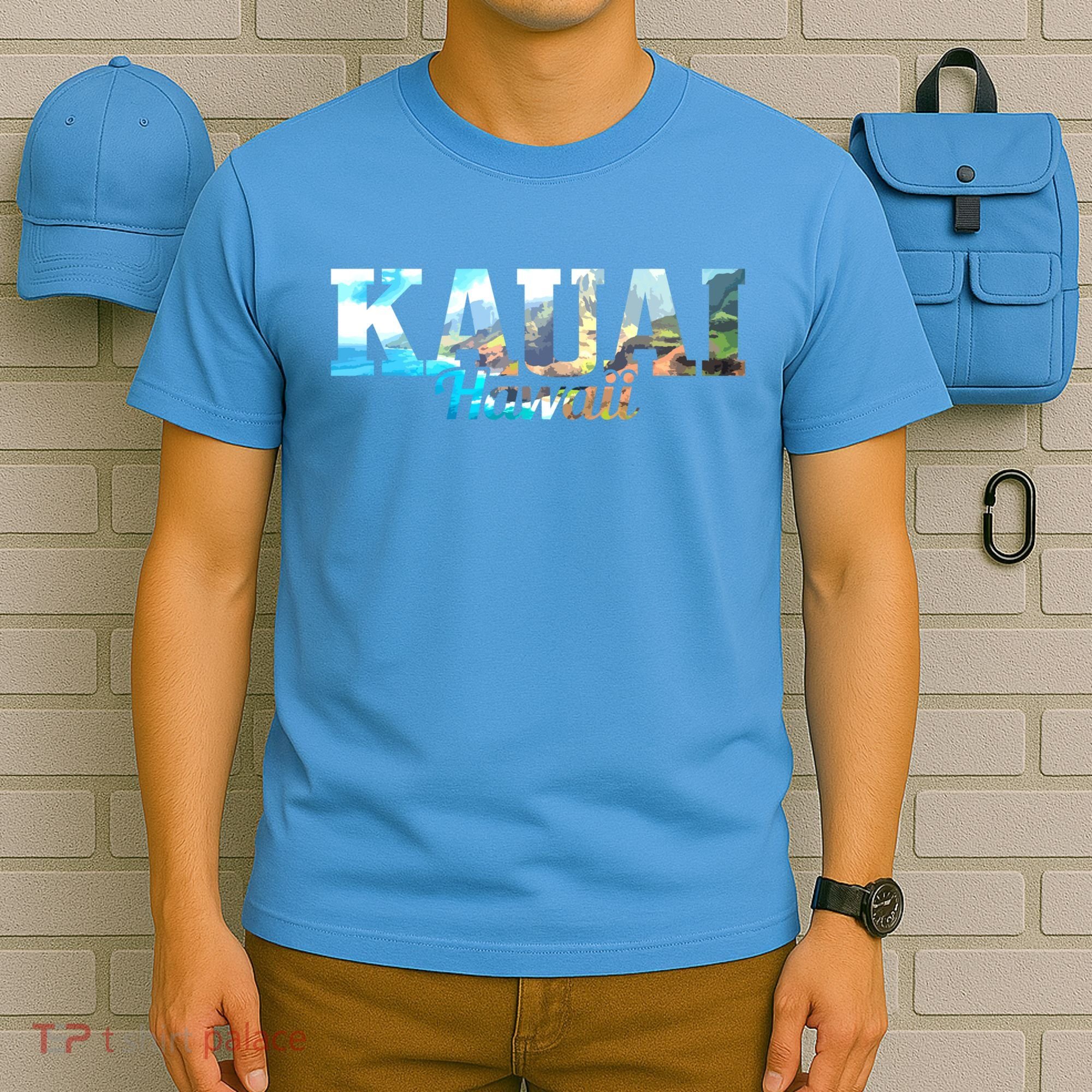 Kauai Hawaii Hawaiian Islands Surf Surfing Surfer Gift Cute Gift T-Shirt