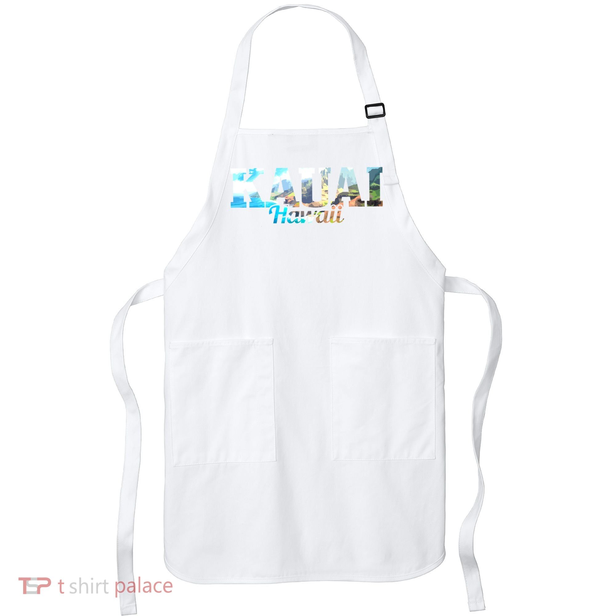 Kauai Hawaii Hawaiian Islands Surf Surfing Surfer Gift Cute Gift Apron