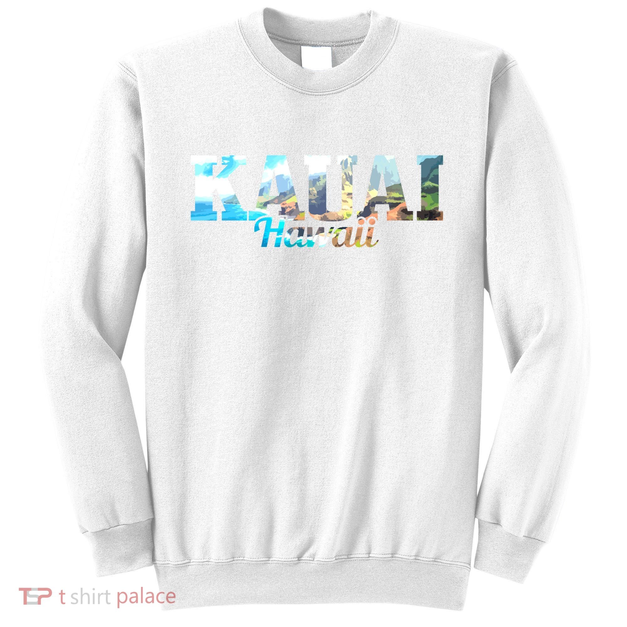 Kauai Hawaii Hawaiian Islands Surf Surfing Surfer Gift Cute Gift Sweatshirt