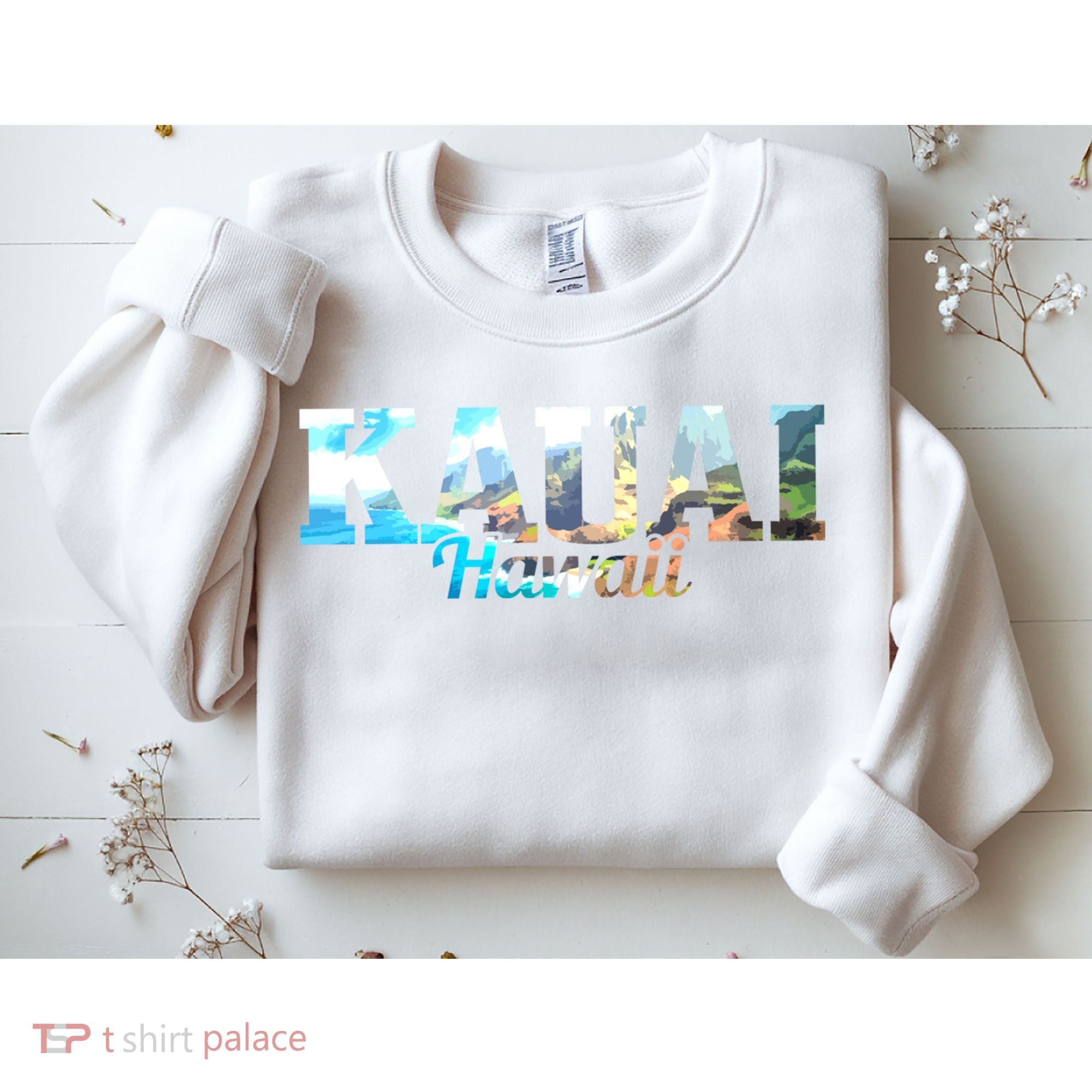 Kauai Hawaii Hawaiian Islands Surf Surfing Surfer Gift Cute Gift Sweatshirt