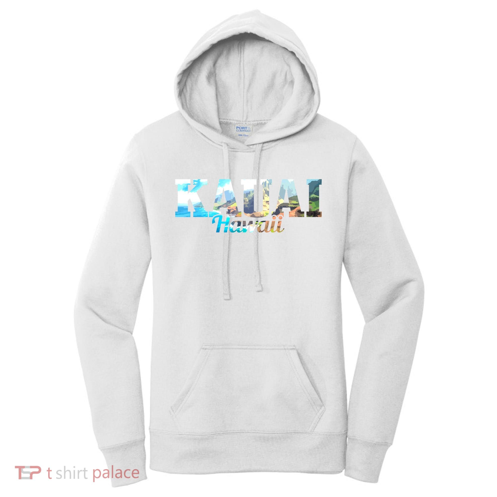 Kauai Hawaii Hawaiian Islands Surf Surfing Surfer Gift Cute Gift Women's Hoodie