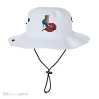 Kamala Harris Heels Stepping On Maga Hat Harris Walz 2024 Bucket Hat thumb 0