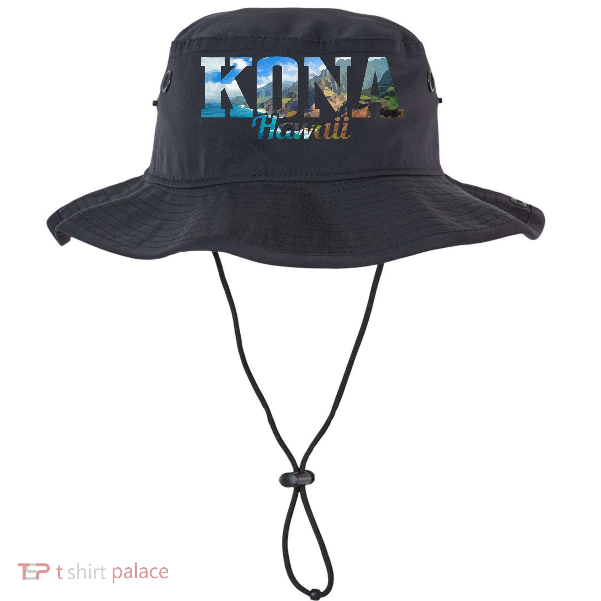 Kona Hawaii Hawaiian Islands Surf Surfing Surfer Gift Bucket Hat