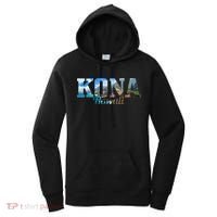 Kona Hawaii Hawaiian Islands Surf Surfing Surfer Gift Women's Hoodie thumb 0