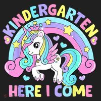 Kindergarten Here I Come Funny Unicorn Back To School Zone Performance Long-Sleeve T-Shirt thumb 2