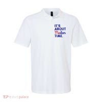 Kamala Harris Its About Madam Time 2024 Election Polo thumb 0
