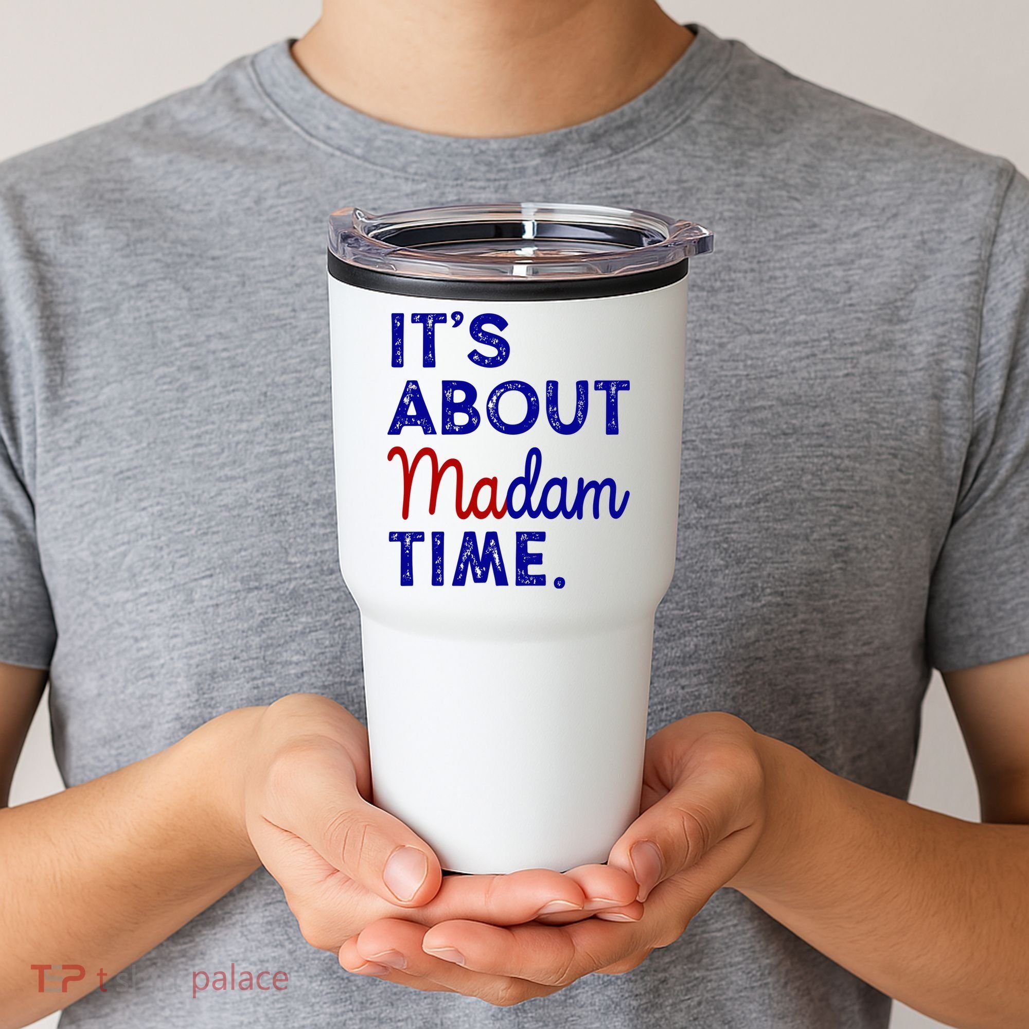 Kamala Harris Its About Madam Time 2024 Election Tumbler