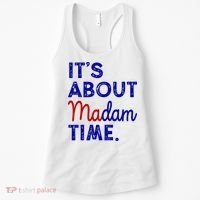 Kamala Harris Its About Madam Time 2024 Election Women's Tank Top thumb 0