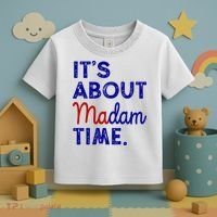 Kamala Harris Its About Madam Time 2024 Election Toddler T-Shirt thumb 3