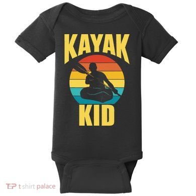 Kayak Hobby Kayakist Kayaking Kayaks Baby Bodysuit