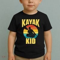 Kayak Hobby Kayakist Kayaking Kayaks Toddler T-Shirt thumb 2