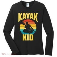 Kayak Hobby Kayakist Kayaking Kayaks Women's Long Sleeve Shirt thumb 0