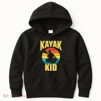 Kayak Hobby Kayakist Kayaking Kayaks Kids Hoodie thumb 0