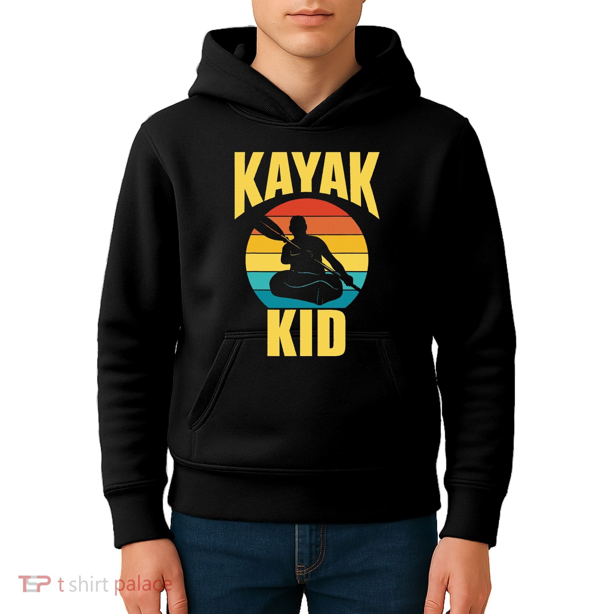 Kayak Hobby Kayakist Kayaking Kayaks Kids Hoodie